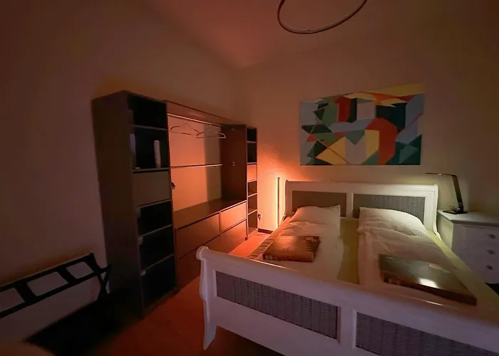 Igo Apartment 2 Schlafenzimmer Mit Waschmaschine Trockner Haustier Rheinufer 5Min Netflix Disney Plus 17-6